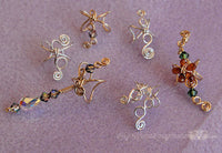 Ear Cuffs Earrings Tutorial, Wire Wrap Jewelry Tutorial