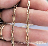 Old Fashioned Chain, Wire Wrap Jewelry Tutorial, Beginner Jewelry Tutorial