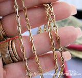 Old Fashioned Chain, Wire Wrap Jewelry Tutorial, Beginner Jewelry Tutorial