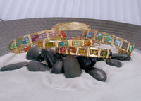 How to Wire Wrap a Crystal Bracelet Tutorial with Variations, Wire Wrap Jewelry Tutorial