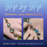 Masterclass Tutorial: Wire-Wrapped Crystal Link Bracelets & Custom Findings (PDF Download)