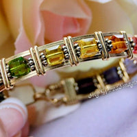 How to Wire Wrap a Crystal Bracelet Tutorial with Variations, Wire Wrap Jewelry Tutorial