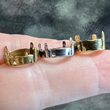 14mm Rhinestone Settings, Antique Silver, Bronze Plated and NEW Gold Plated 1122 Settings