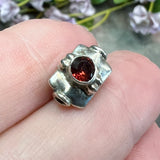 Vintage Handcrafted .925 Sterling Silver Bali Gemstone Beads, Amethyst, Jade, Garnet, Tourmaline