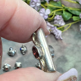Vintage Handcrafted .925 Sterling Silver Bali Gemstone Beads, Amethyst, Jade, Garnet, Tourmaline