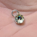 Vintage Swarovski Sterling Silver Pendants, Minimalist, With or without Chain