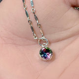Vintage Swarovski Sterling Silver Pendants, Minimalist, With or without Chain