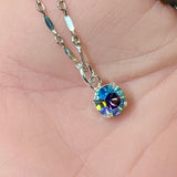 Vintage Swarovski Sterling Silver Pendants, Minimalist, With or without Chain
