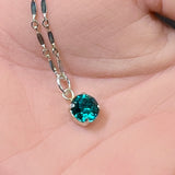 Vintage Swarovski Sterling Silver Pendants, Minimalist, With or without Chain