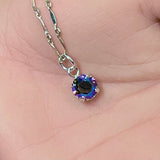 Vintage Swarovski Sterling Silver Pendants, Minimalist, With or without Chain