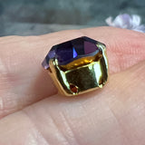 Cardinal Purple 47ss Vintage Swarovski Rhinestone, Dark-Purple Crystal, with Settings