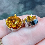 Summer Blush, 14mm Swarovski Crystal Rhinestone, 1122 Rivoli With Settings