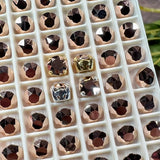 Crystal Rose Gold Swarovski Elements 29ss 6mm Rhinestone With Settings