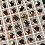 Crystal Rose Gold Swarovski Elements 29ss 6mm Rhinestone With Settings