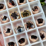 Crystal Rose Gold Swarovski Elements 39ss 8mm Rhinestone With Settings