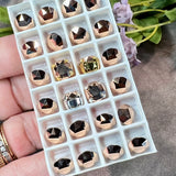 Crystal Rose Gold Swarovski Elements 39ss 8mm Rhinestone With Settings
