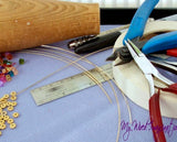 How to Wire Wrap a Crystal Bracelet Tutorial with Variations, Wire Wrap Jewelry Tutorial