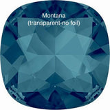 10mm 4470 Swarovski Crystal Rhinestone Cushion Square With Setting, 13 Colors