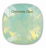 10mm 4470 Swarovski Crystal Rhinestone Cushion Square With Setting, 13 Colors