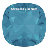 10mm 4470 Swarovski Crystal Rhinestone Cushion Square With Setting, 17 Colors