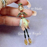 Guardian Faeries or Angels Pendant, Wire Wrap Jewelry Tutorial