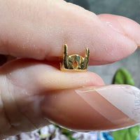 Vintage Swarovski Azalea, Very Rare, 6 Pieces 30ss-Approx 6mm, SP, GP, and Red Brass Settings Available