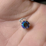 Vintage Swarovski Sterling Silver Pendants, Minimalist, With or without Chain