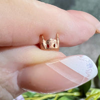 Vintage Swarovski Azalea, Very Rare, 6 Pieces 30ss-Approx 6mm, SP, GP, and Red Brass Settings Available