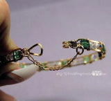 Wire Wrap Basics for Beginners, Straightening Wire, Wrapped Loops, Adding Safety Chain, and Old Fashioned Chain