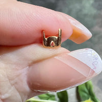 Vintage Swarovski Azalea, Very Rare, 6 Pieces 30ss-Approx 6mm, SP, GP, and Red Brass Settings Available