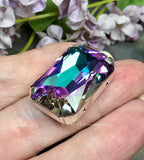 Vitrail Light, 27x18.5mm Art# 4627 Genuine Swarovski Crystal With Setting