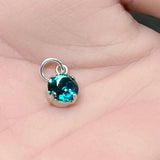 Vintage Swarovski Sterling Silver Pendants, Minimalist, With or without Chain
