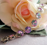 12mm Sew On Swarovski Crystal Vitrail Light Rivoli 1122 With Prong Setting