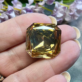 Golden Shadow,Genuine Swarovski Crystal, 23mm Art 4675, With Setting