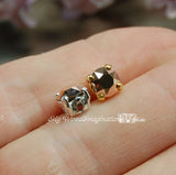 Crystal Rose Gold Swarovski Elements 29ss 6mm Rhinestone With Settings