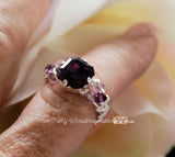 Amethyst Swarovski Vintage Crystal, 1 Pc 10mm 4671 Square-Octagon With SP or GP Setting
