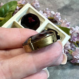 Amethyst Dentelle, 27mm Genuine Swarovski Crystal, 1 Piece, Article 1201 Dark Amethyst, With Setting