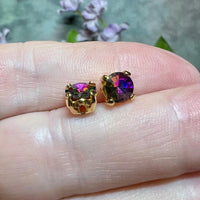 Vintage Swarovski Azalea, Very Rare, 6 Pieces 30ss-Approx 6mm, SP, GP, and Red Brass Settings Available