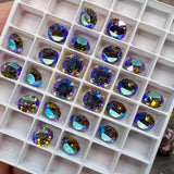 Vintage Swarovski Starlight, 2 Pieces 40ss Art 1200, Swarovski With SP or GP Setting