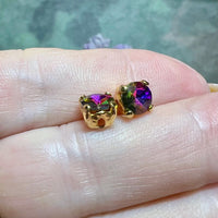 Vintage Swarovski Azalea, Very Rare, 6 Pieces 30ss-Approx 6mm, SP, GP, and Red Brass Settings Available