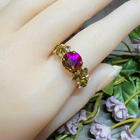 8mm Vintage Swarovski Azalea, Very Rare, 2 Pieces 39ss-8mm Art 23, With or Without Settings, Bead Embroidery, Jewelry Component
