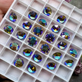 Vintage Swarovski Starlight, 2 Pieces 40ss Art 1200, Swarovski With SP or GP Setting