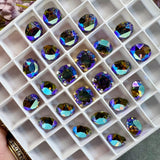 Vintage Swarovski Starlight, 2 Pieces 40ss Art 1200, Swarovski With SP or GP Setting