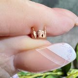 6mm Vintage Amethyst Sugar Stone, Rare, 6 Pcs 30ss-Approx 6mm, SP, GP, or Red Brass Settings