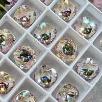 Pale Purple Haze, 8mm Swarovski Crystal, 2 Pcs art 4470 Crystal with SP or GP Setting