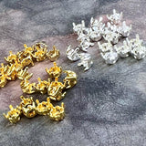 5mm Crystal Settings, 25ss SP/GP 5.3 to 5.6mm Round, Nickel Free, Rhinestone Setting6
