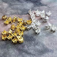 5mm Crystal Settings, 25ss SP/GP 5.3 to 5.6mm Round, Nickel Free, Rhinestone Setting6