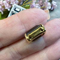 Montana Swarovski Octagon, 1 Piece 14x10mm Art 4610 Crystal With a Setting