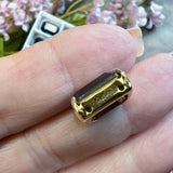 Montana Swarovski Octagon, 1 Piece 14x10mm Art 4610 Crystal With a Setting