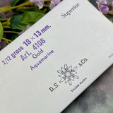 Aquamarine 18x13mm Ocean Blue Rare Vintage Swarovski, 1 2 or 4 Pcs - 4106 With Setting